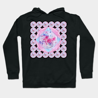 One circle and two squares Hoodie